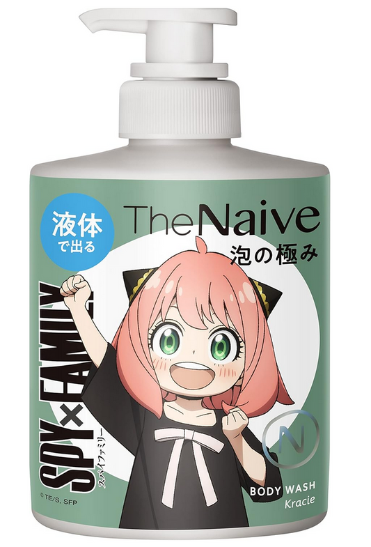 The Naive SPY x FAMILY Liquid Type Body Soap Design Pump, 16.9 fl oz (500 ml)